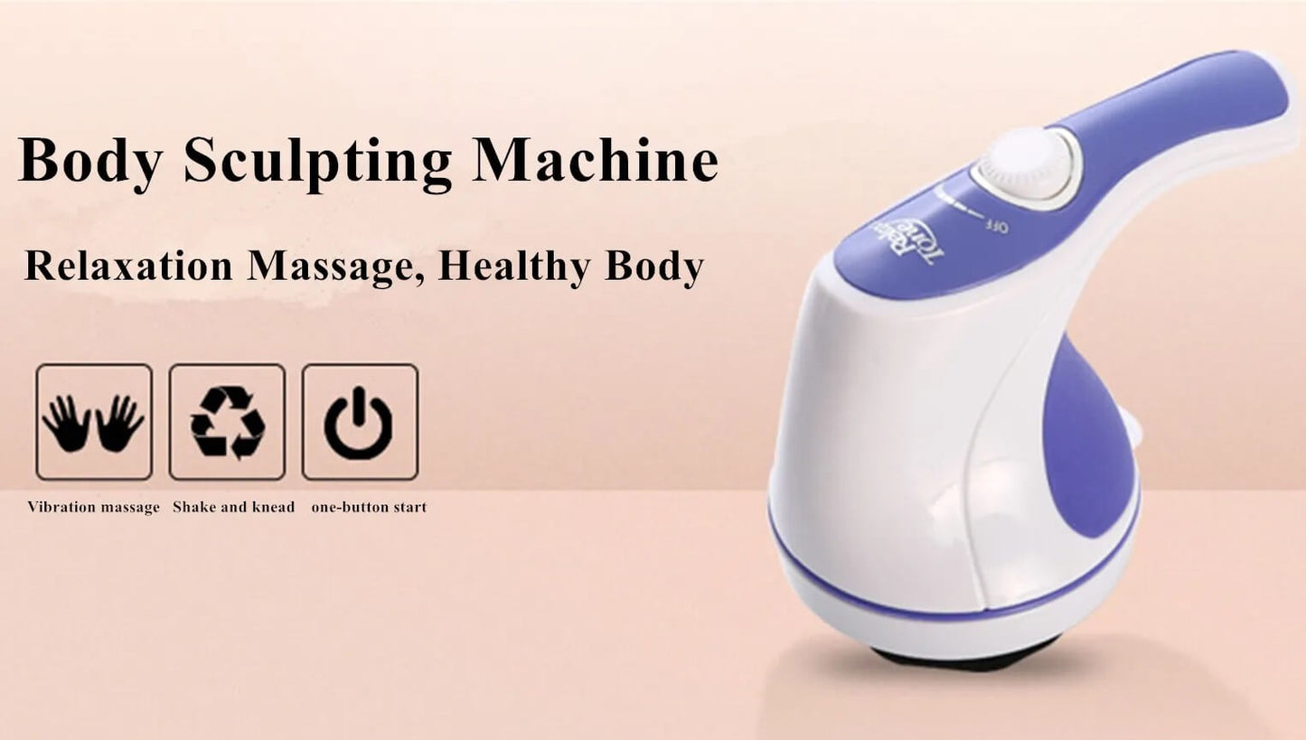 Imported Electric Handheld Full Body Massager Portable Pain Relief  Full Blood Massage Machine