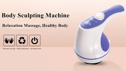 Imported Electric Handheld Full Body Massager Portable Pain Relief  Full Blood Massage Machine
