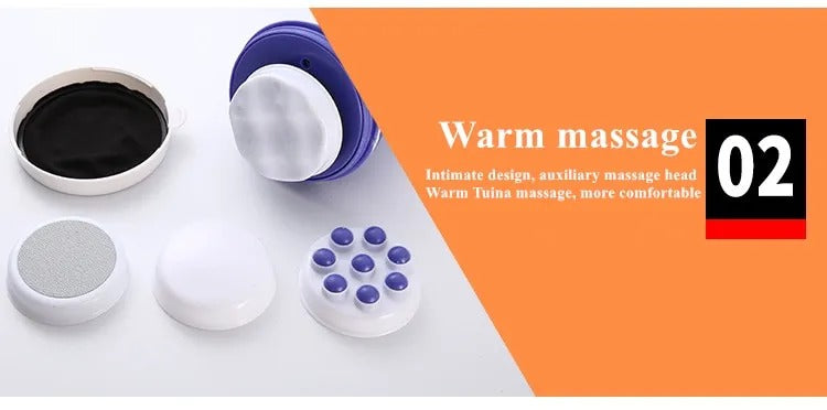 Imported Electric Handheld Full Body Massager Portable Pain Relief  Full Blood Massage Machine
