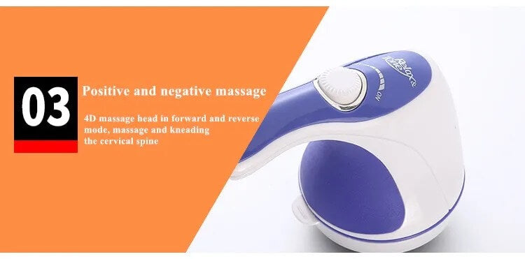 Imported Electric Handheld Full Body Massager Portable Pain Relief  Full Blood Massage Machine