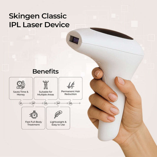 Professional SKINGEN IPL Laser Epilator Laser Permanent Painless Hair Removal Machine For Girls