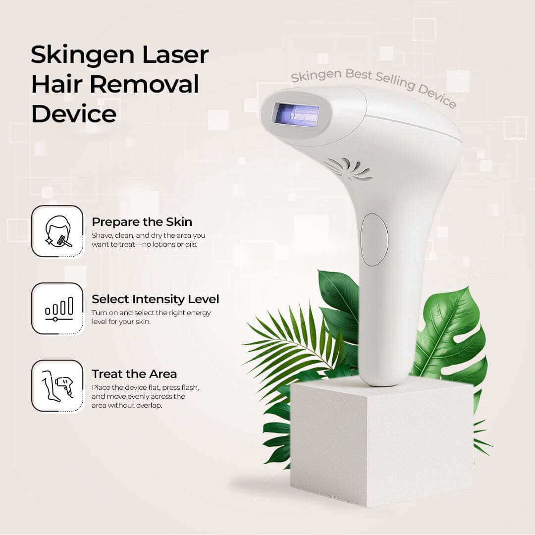Professional SKINGEN IPL Laser Epilator Laser Permanent Painless Hair Removal Machine For Girls