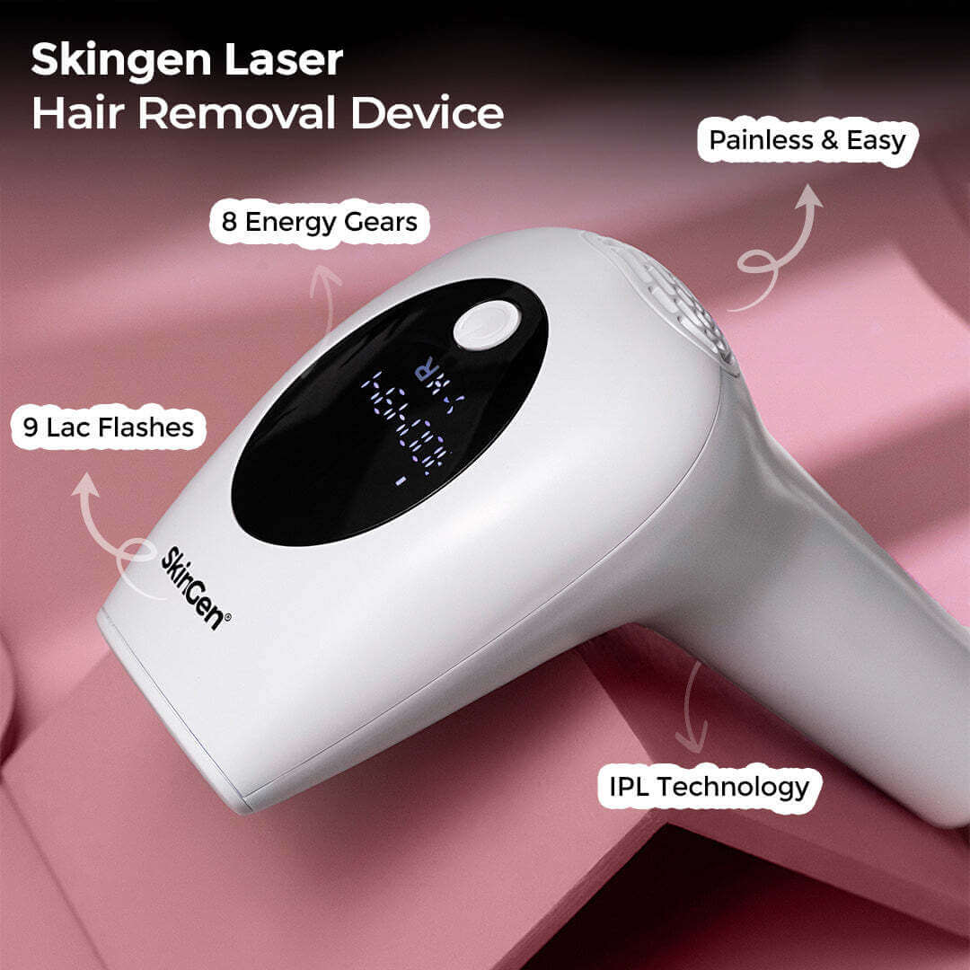 Professional SKINGEN IPL Laser Epilator Laser Permanent Painless Hair Removal Machine For Girls